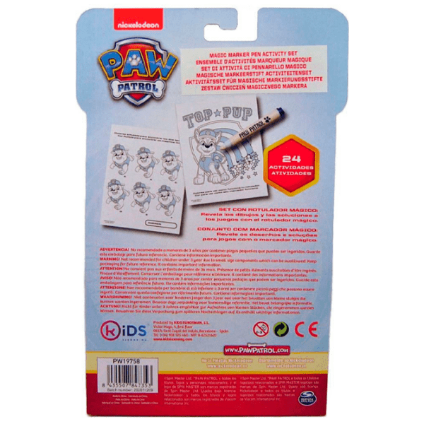Set de creație ChiToys Paw Patrol Stationery set PW19758 Multicolor Pentru copii, 3+ photo 4
