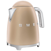 Ceainic electric Smeg KLF03CHMEU Champagne 2400 W, 1.7 l, Material interior: Inox