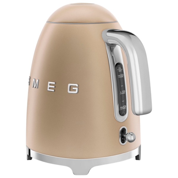 Ceainic electric Smeg KLF03CHMEU Champagne 2400 W, 1.7 l, Material interior: Inox photo 3