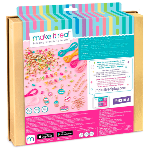 Креативный набор Make It Real Bringing Creativity to Life Sweet Treats 1728M Разноцветный Для девочек, 8+ photo 7