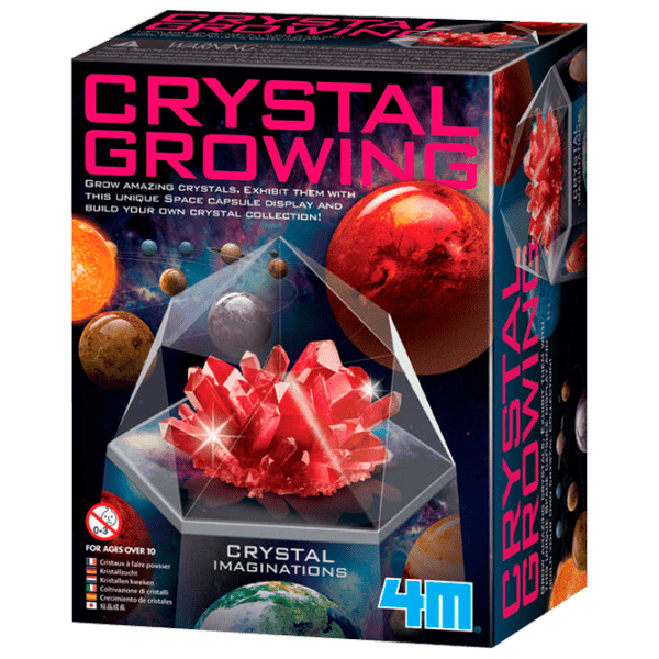 Креативный набор 4M Crystal Growing Crystal Imaginations 03929 Красный Для детей, 10+ photo 1