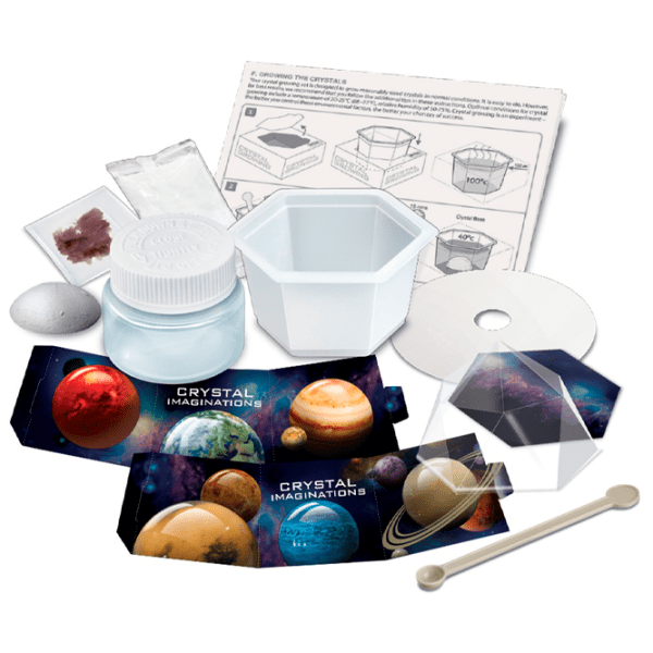 Креативный набор 4M Crystal Growing Crystal Imaginations 03929 Красный Для детей, 10+ photo 2