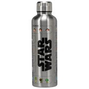 Sticlă pentru apă Fan Paladone PP13574SW Argintiu 500 ml