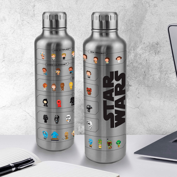 Sticlă pentru apă Fan Paladone PP13574SW Argintiu 500 ml photo 3