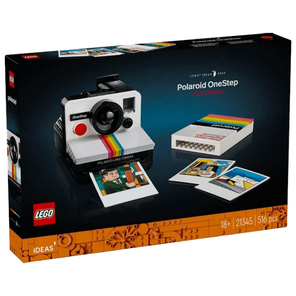 Constructor LEGO Polaroid OneStep SX-70 Camera Multicolor Numărul de piese 516, 18+ photo 1