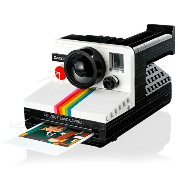 Constructor LEGO Polaroid OneStep SX-70 Camera Multicolor Numărul de piese 516, 18+ photo 7