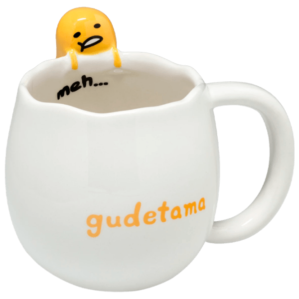 Cană Paladone Gudetama Shaped Mug White 400 ml photo 2