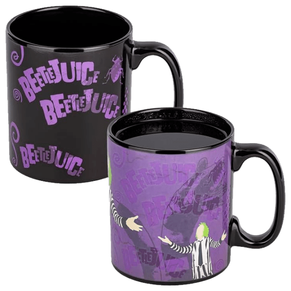 Cană Paladone Beetlejuice XL Heat Change Mug Multicolor 550 ml photo 2