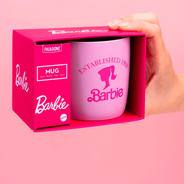 Cană Paladone Barbie Classic Mug Pink 400 ml photo 4