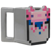 Cană Paladone Minecraft Axolotl Shaped Mug Gray 400 ml