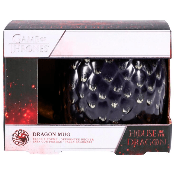 Cană Paladone House Of The Dragon Shaped Mug Black 500 ml photo 4