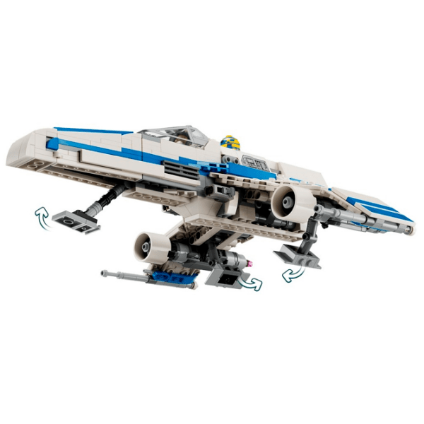 Конструктор LEGO New Republic E-Wing VS. Shin Hatis Starfighter Разноцветный Количество деталей 956, 9+ photo 5