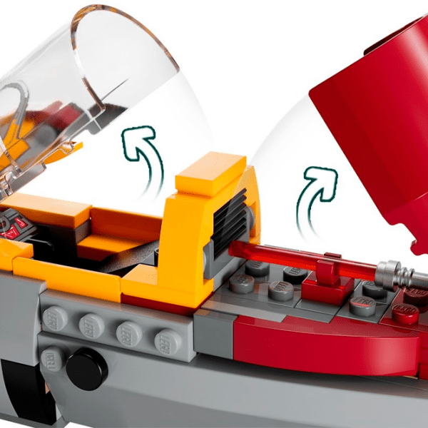 Конструктор LEGO New Republic E-Wing VS. Shin Hatis Starfighter Разноцветный Количество деталей 956, 9+ photo 10