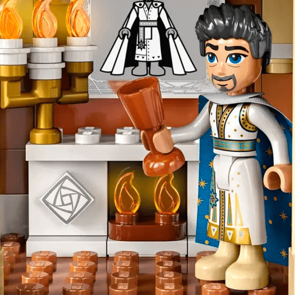 Constructor LEGO King Magnifico's Castle Multicolor Numărul de piese 613, 7+ photo 7