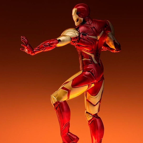 Lampă de masă fan Paladone Iron Man Diorama Red USB photo 3