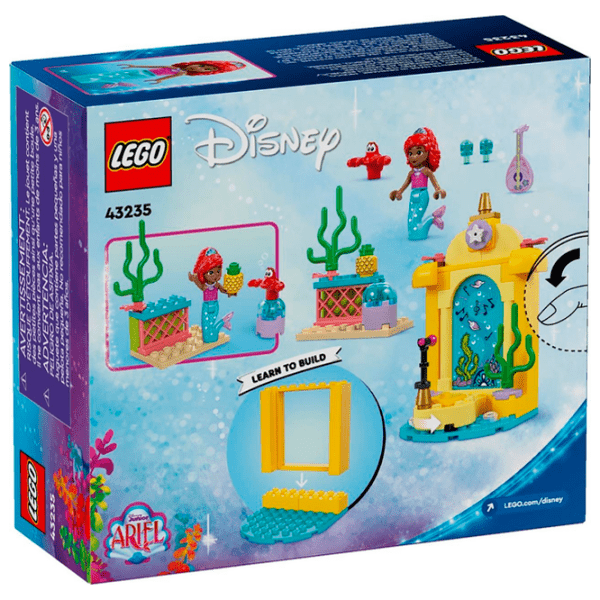 Constructor LEGO Ariel's Music Stage Multicolor Numărul de piese 56, 4+ photo 6