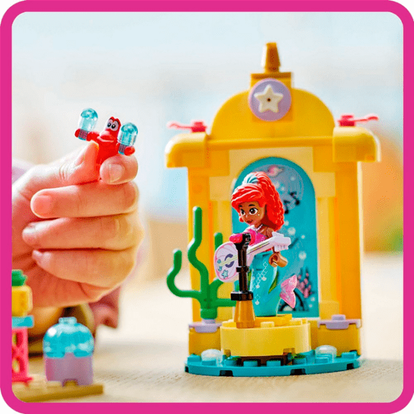 Constructor LEGO Ariel's Music Stage Multicolor Numărul de piese 56, 4+ photo 7