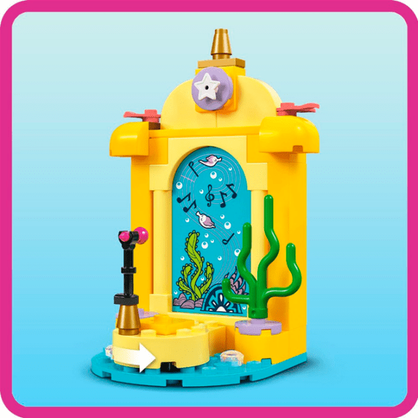 Constructor LEGO Ariel's Music Stage Multicolor Numărul de piese 56, 4+ photo 10