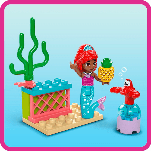 Constructor LEGO Ariel's Music Stage Multicolor Numărul de piese 56, 4+ photo 11