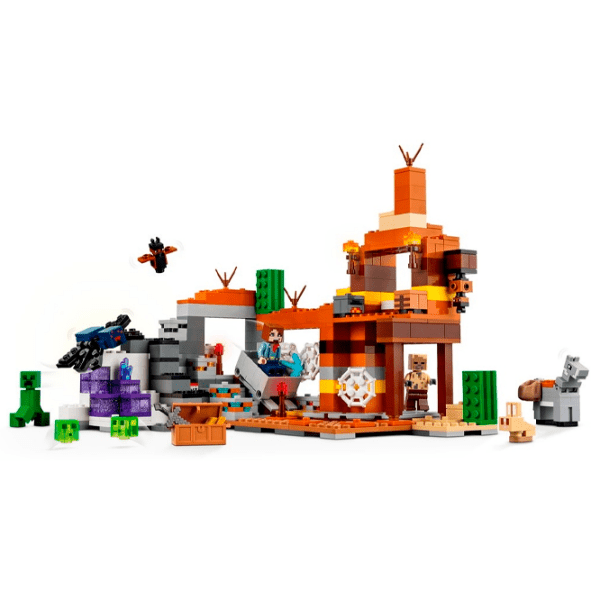 Constructor LEGO The Badlands Mineshaft Multicolor Numărul de piese 538, 8+ photo 3