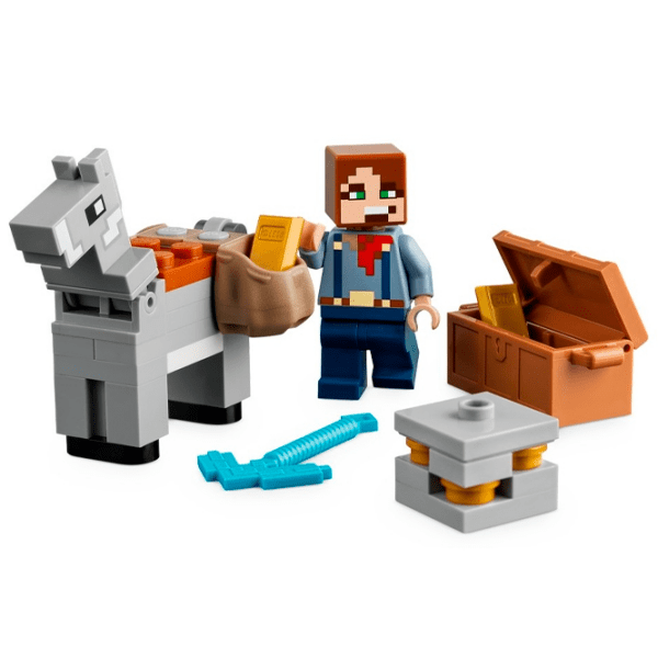 Constructor LEGO The Badlands Mineshaft Multicolor Numărul de piese 538, 8+ photo 4