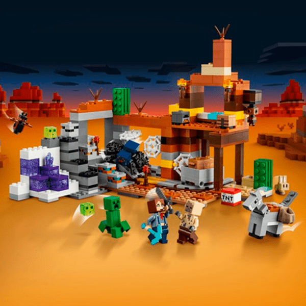 Constructor LEGO The Badlands Mineshaft Multicolor Numărul de piese 538, 8+ photo 8