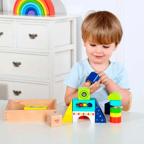 Constructor Tooky Toy TL717 Multicolor Numărul de piese 13, 12+ luni photo 3