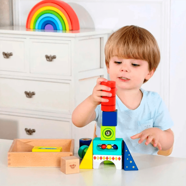 Constructor Tooky Toy TL717 Multicolor Numărul de piese 13, 12+ luni photo 4