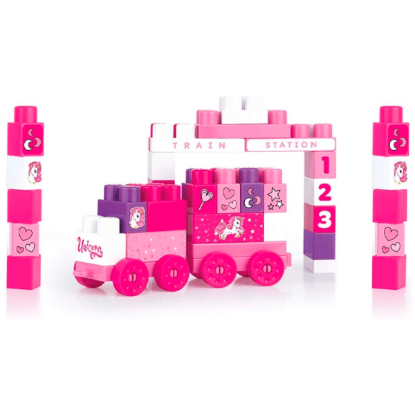 Конструктор Dolu Toy Unicorn Розовый Количество деталей 75 , 1+ photo 3