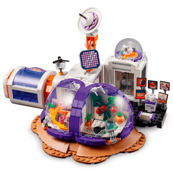 Constructor LEGO Mars Space Base and Rocket Multicolor Numărul de piese 981, 8+ photo 4