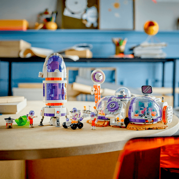 Constructor LEGO Mars Space Base and Rocket Multicolor Numărul de piese 981, 8+ photo 10