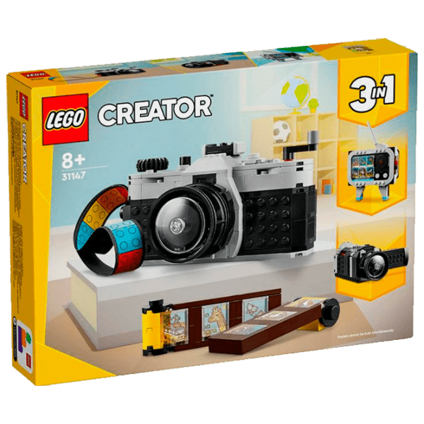 Конструктор LEGO Retro Camera Разноцветный Количество деталей 261, 8+ photo 1