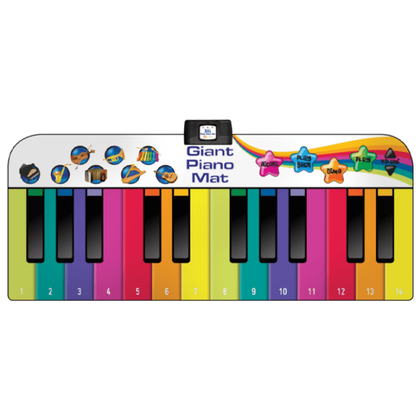 Пианино для детей N-Gear XXL Piano Dance Mat 24 Разноцветный Рекомендуемый возраст: 3+ photo 1