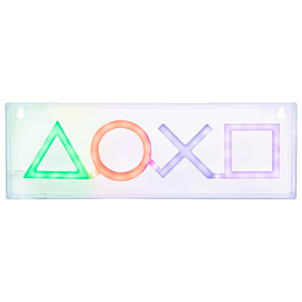 Lampă de noapte Paladone Playstation Neon Transparent Rețea photo 1