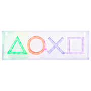 Lampă de noapte Paladone Playstation Neon Transparent Rețea