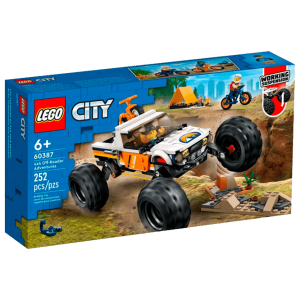 Конструктор LEGO 4x4 Off-Roader Adventures Разноцветный Количество деталей 252, 6+ photo 1