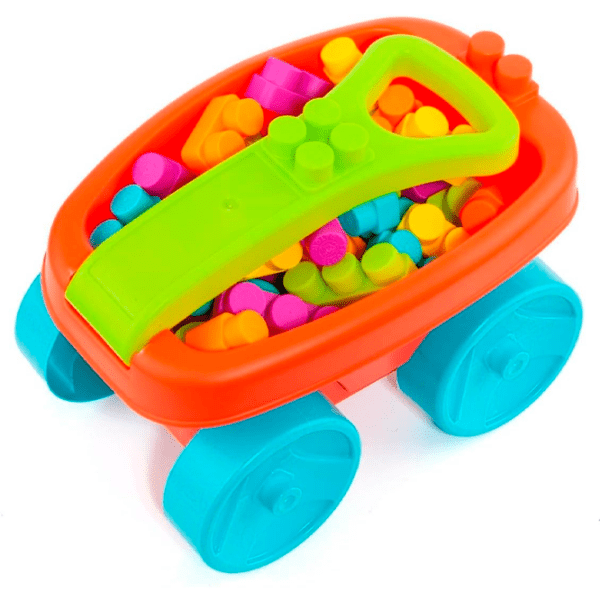 Конструктор Molto Wagon Blocks Red Разноцветный Количество деталей 20, 1+ photo 7