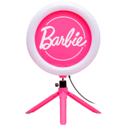 Trepied cu lampă Paladone Barbie Streaming Light 259 mm Pink 