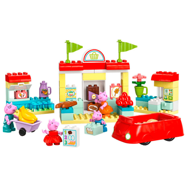 Constructor LEGO Peppa Pig Supermarket Multicolor Numărul de piese 70, 2+ photo 2