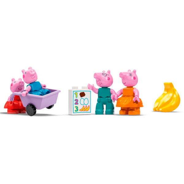 Constructor LEGO Peppa Pig Supermarket Multicolor Numărul de piese 70, 2+ photo 3