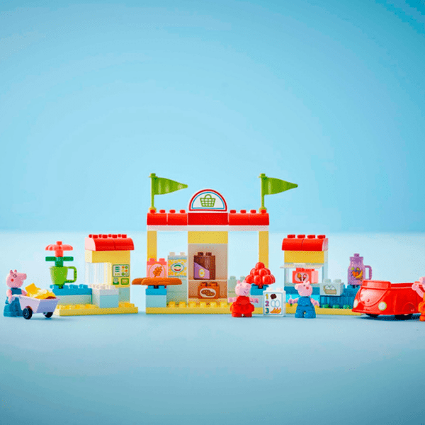 Constructor LEGO Peppa Pig Supermarket Multicolor Numărul de piese 70, 2+ photo 4
