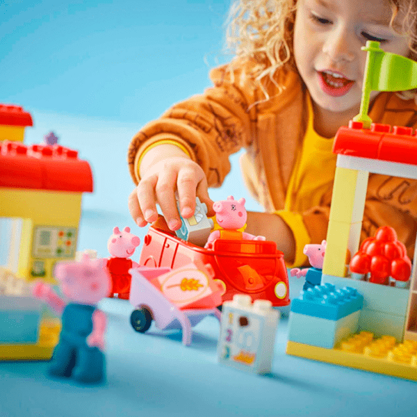 Constructor LEGO Peppa Pig Supermarket Multicolor Numărul de piese 70, 2+ photo 9