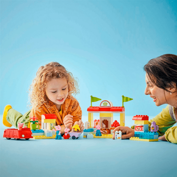 Constructor LEGO Peppa Pig Supermarket Multicolor Numărul de piese 70, 2+ photo 10