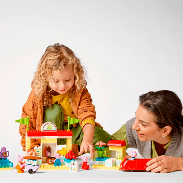Constructor LEGO Peppa Pig Supermarket Multicolor Numărul de piese 70, 2+ photo 11