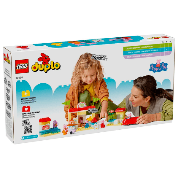 Constructor LEGO Peppa Pig Supermarket Multicolor Numărul de piese 70, 2+ photo 12