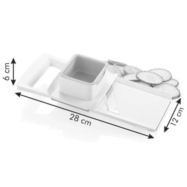 Răzătoare Handy 643852 White Multifuncțională/ Plastic photo 2