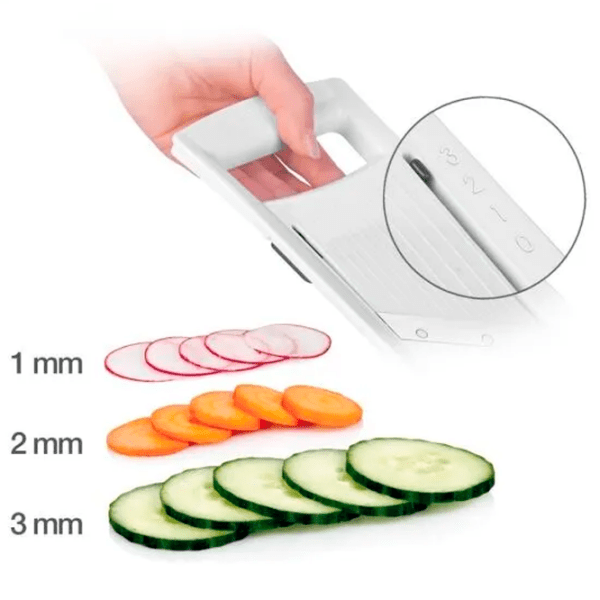 Răzătoare Handy 643852 White Multifuncțională/ Plastic photo 3