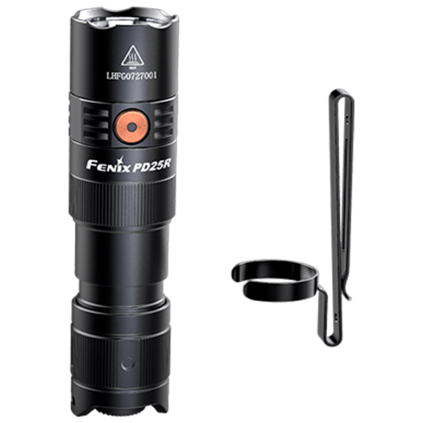 Lanternă Fenix Flashlight PD25R Black  photo 4