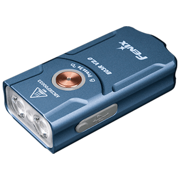 Lanternă Fenix Flashlight E03R V2.0 Blue  photo 1