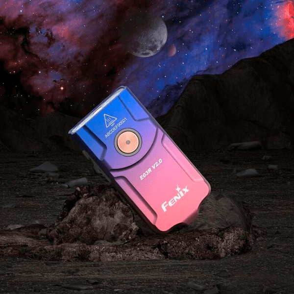 Lanternă Fenix Flashlight E03R V2.0 Nebula  photo 4
